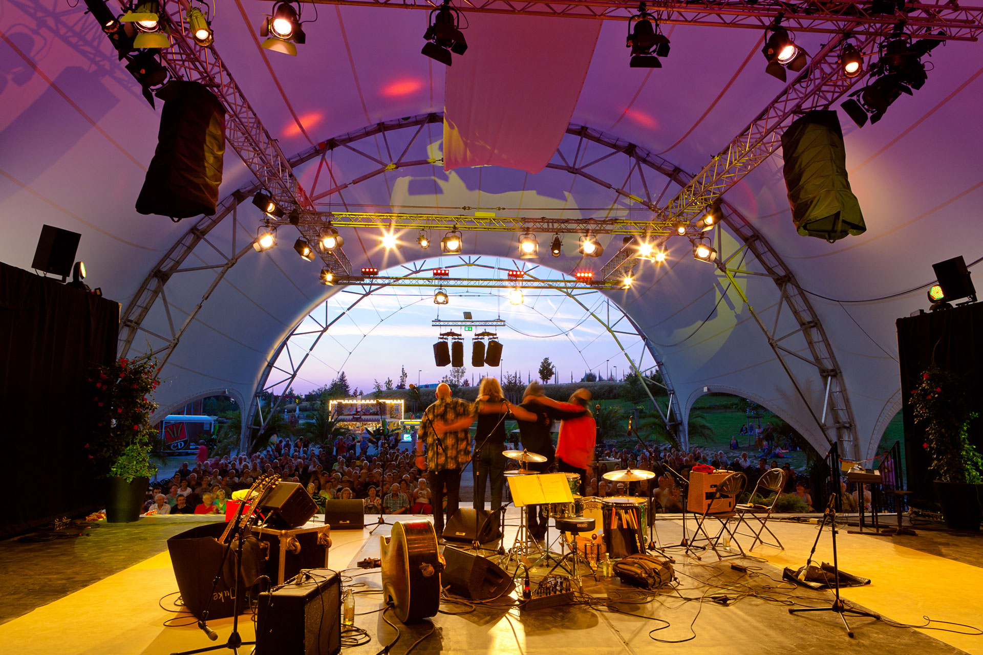 Konzertbühne von Exklusivzelt