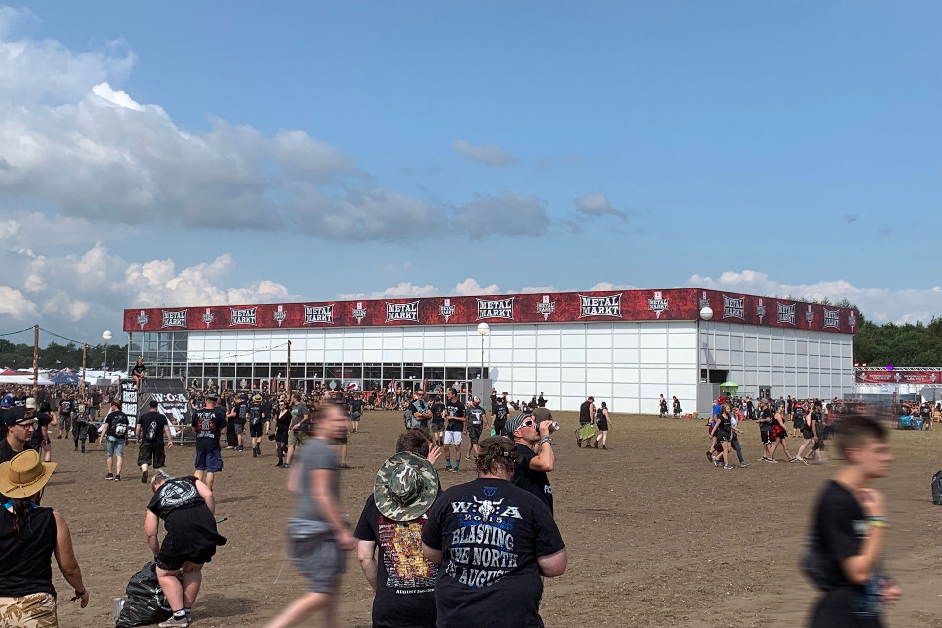 Festival Wacken mit Palas Zelt