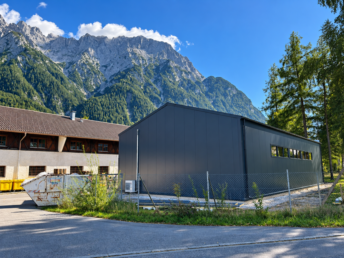 Leichtbauhalle Mittenwald